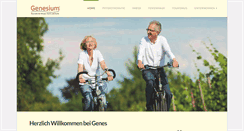 Desktop Screenshot of genesium.de